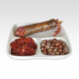 Chorizo cular ibérique bellota. Pièce. 600 g.